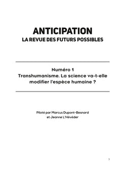 Anticipation n°1