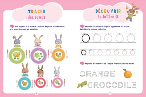 J'apprends et j'écris - Les Lettres - Petite Section