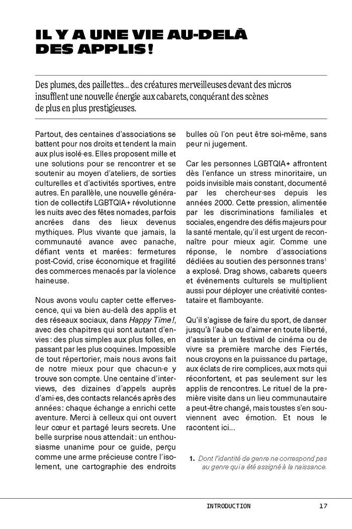 Happy Time - Le guide des sorties LGBTQIA+