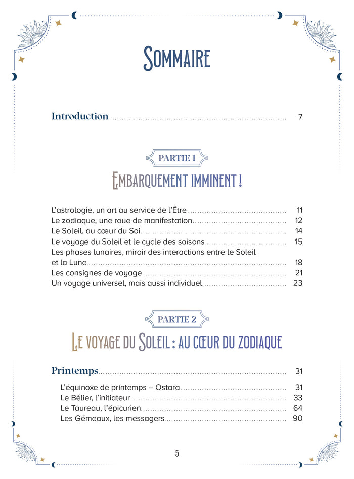 Voyage au rythme du ciel - Cahier pratique d'astrocoaching