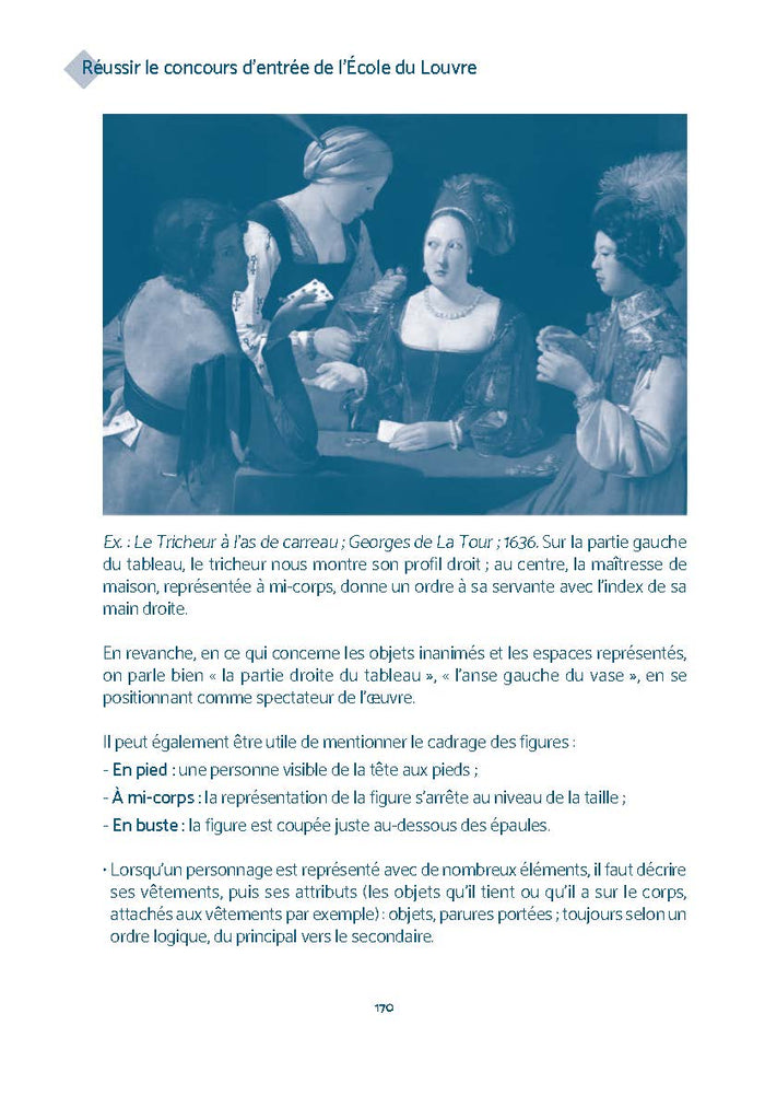 Réussir le concours d'entrée de l'Ecole du Louvre