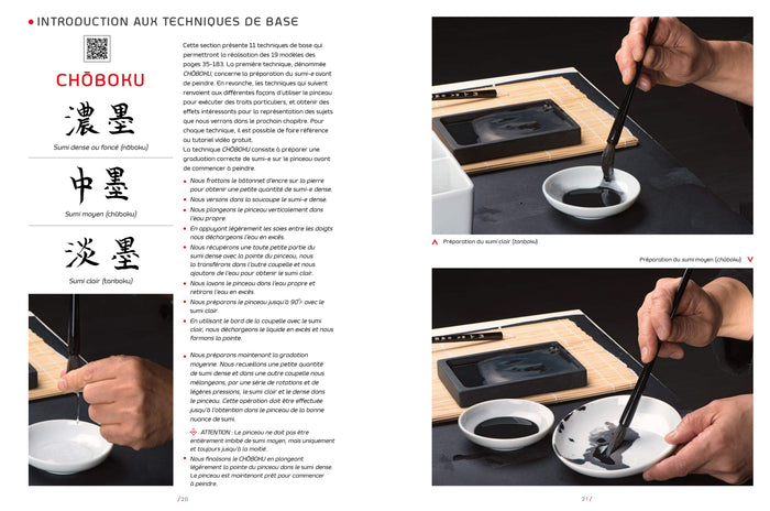 Sumi-e - L'art japonais de la peinture à l'encre