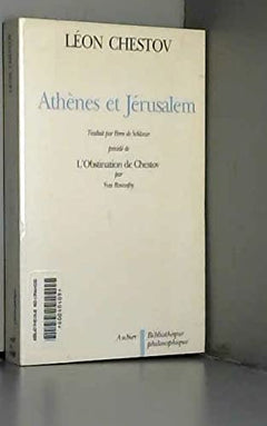 Athènes et Jérusalem