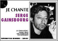 Partition : Je chante Gainsbourg