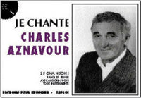 Je chante Aznavour - Paroles et Accords