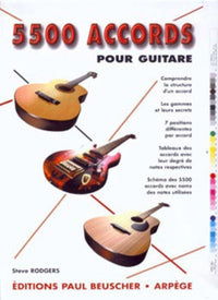 5500 accords pour guitare