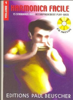 Partition : Harmonica facile vol.1 + CD
