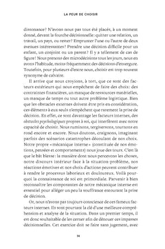La peur de choisir