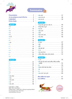 Cahier d'écriture CP - Programmes 2025