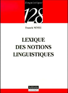 Lexique des notions linguistiques