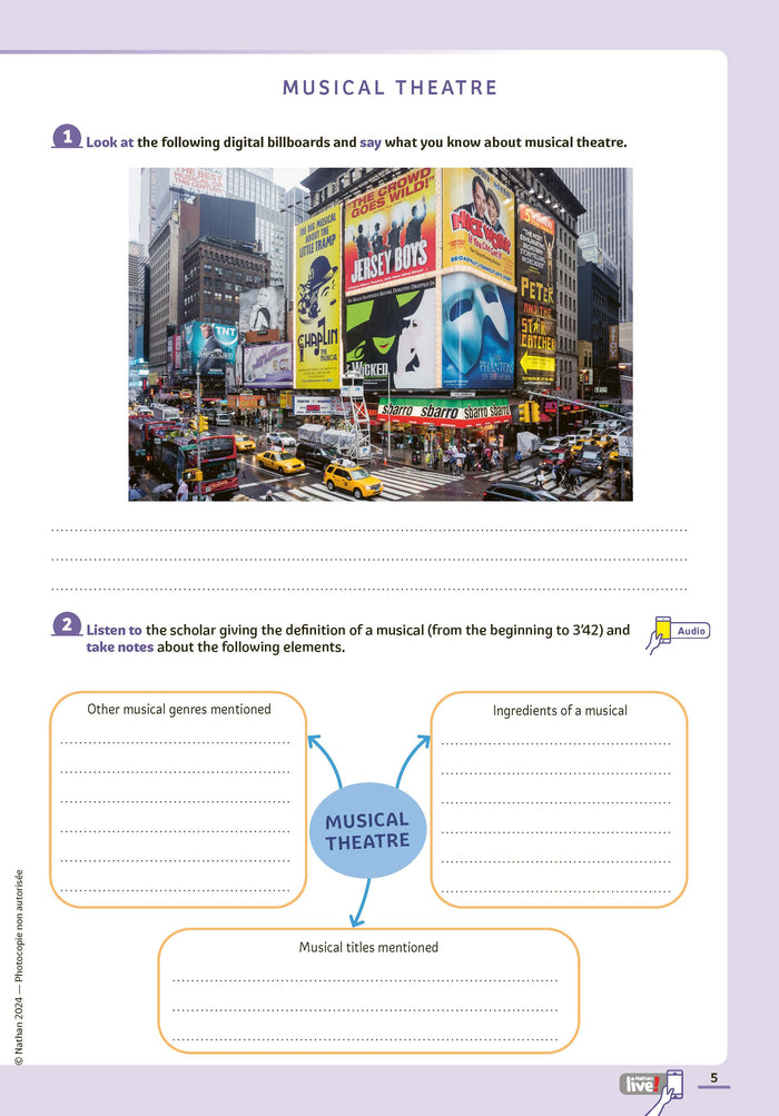 Reading guide -West side story