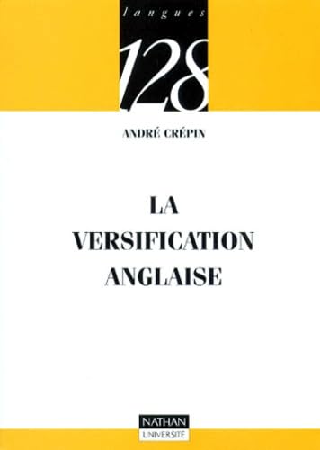 La versification anglaise