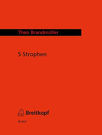 Funf Strophen Orgue