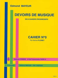Devoirs de musique - Cahier 0
