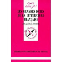 Les grandes dates de la littérature française, 1re édition