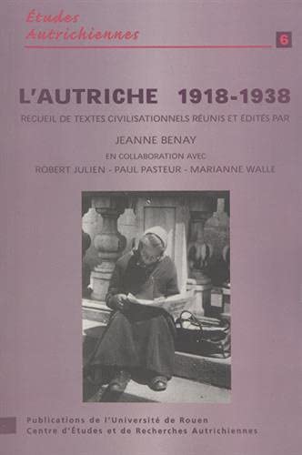 L'Autriche, 1918-1938