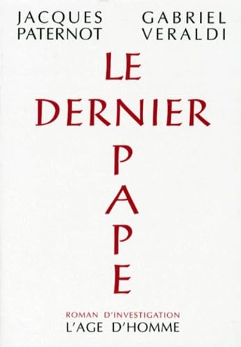 Le dernier pape - roman