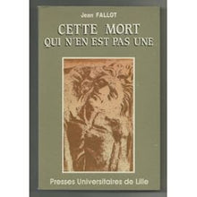 Cette mort qui n en est pas une