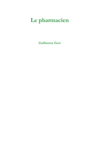 Le pharmacien