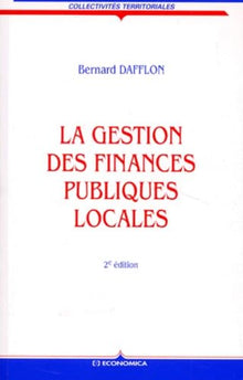 GESTION DES FINANCES PUBLIQUES LOCALES