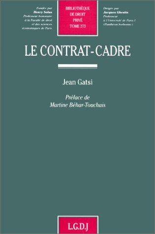 Le Contrat-cadre