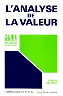L'analyse de la valeur
