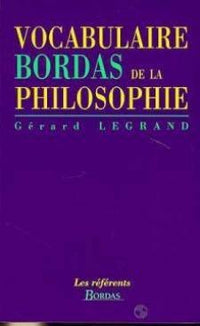 Vocabulaire de la philosophie