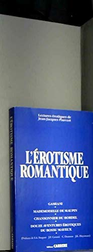 L'erotisme romantique...