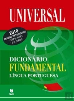 Dicionário Fundamental Língua Portuguesa - Acordo Ortográfico, Antes e Depois (Portuguese Edition) [Hardcover] vv aa