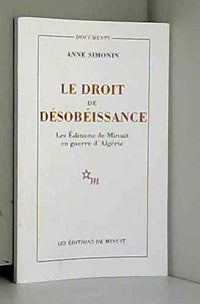 Droit de desobeissance les edition