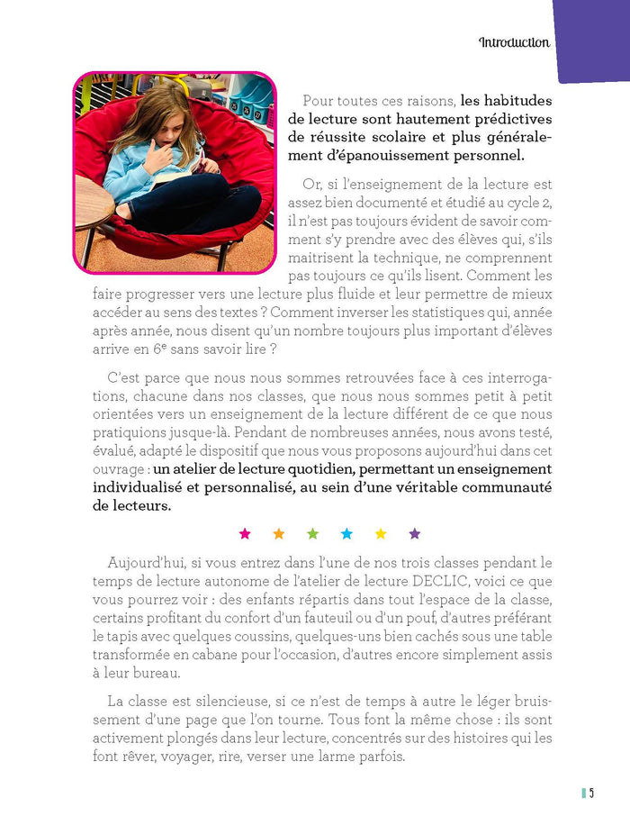 L'atelier de lecture DECLIC