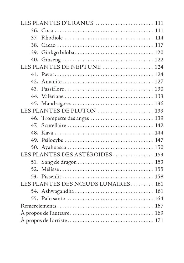 L'oracle des astres et des plantes