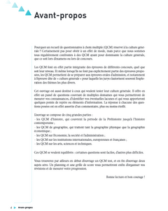 1 000 QCM de culture générale 2023/2024