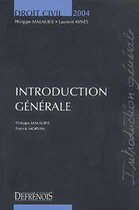Introduction générale: Edition 2004