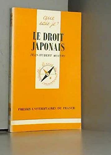 Le Droit japonais