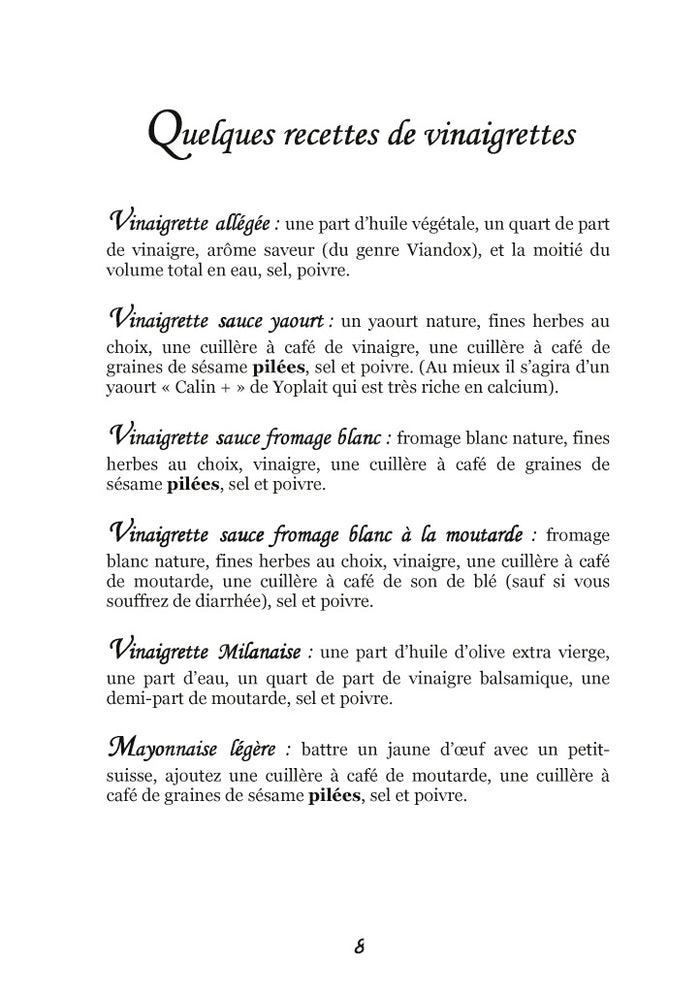 Menus d'automne pour l'hémochromatose