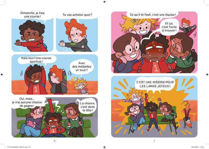 Titus et les lamas joyeux - Mission pour un champion !