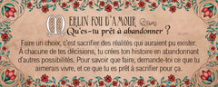 Le petit oracle de Merlin l'enchanteur