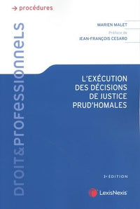 L'exécution des décisions de justice prud'homales