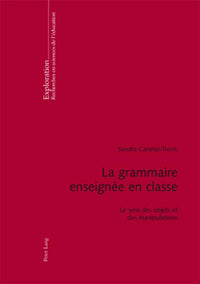 La grammaire enseignée en classe