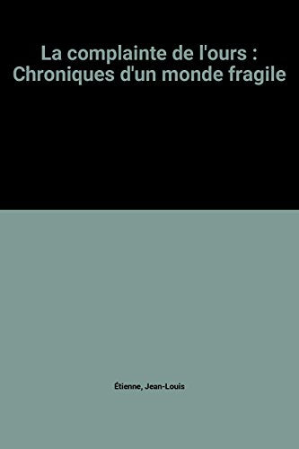 La complainte de l'ours