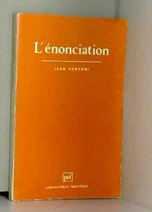L'énonciation