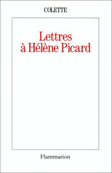 Lettres à Hélène Picard
