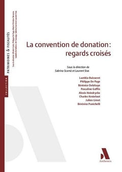 La convention de donation : regards croisés