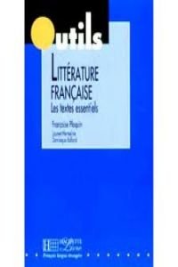 Littérature française, textes essentiels