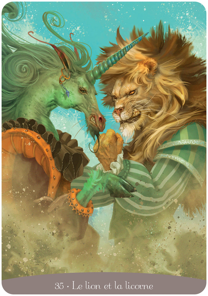 Coffret l'oracle Alice au Pays des merveilles