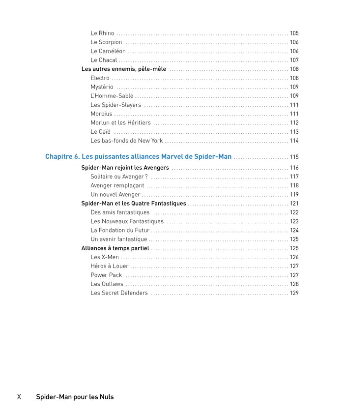 Spider-Man pour les Nuls