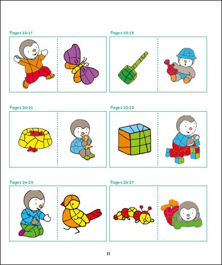 T'choupi coloriages malins 2-3 ans