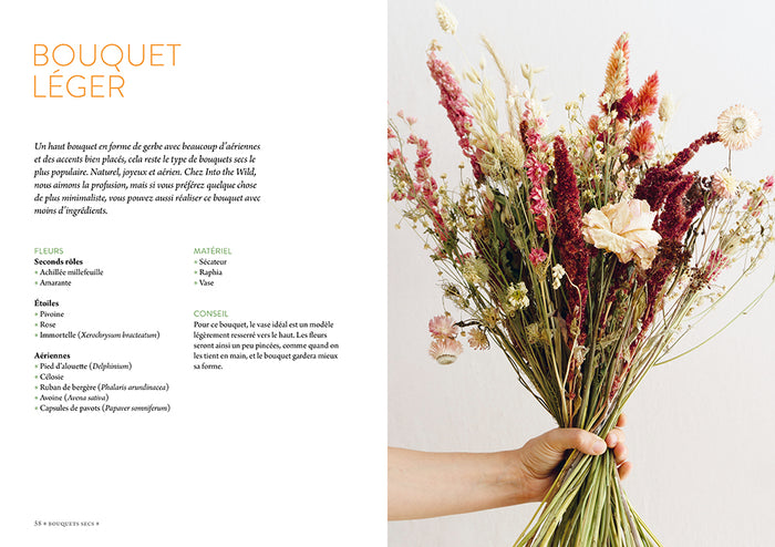 Fleurs séchées - Bouquets & autres compositions végétales