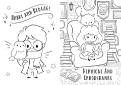 Harry Potter - Livre de coloriages - Aventures au château